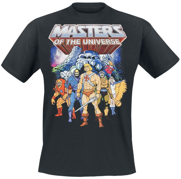 Characters Masters Of The Universe T-Shirt | Wish