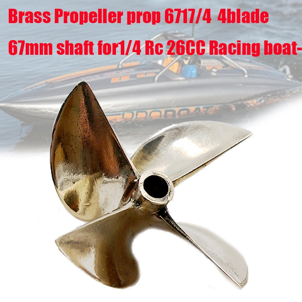 Racing RC Boot Propeller 26cc 67mm Durchmesser Für 6,35mm 1/4 "Prop Shaft Boot 
