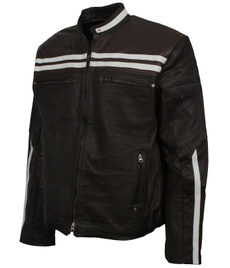 blackleatherjacket, leatherjacketformen, Fashion, riderjacket