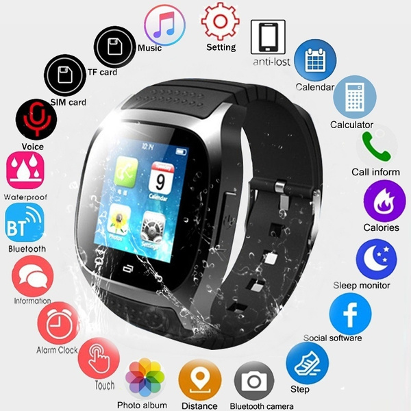 M26 bt best sale smart watch