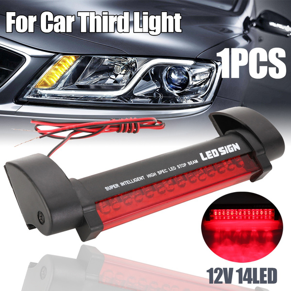 LED 3rd Brake Light (Red/White) For Ford F-150 2004-2008 & Lincoln Mark LT 2006-2008
