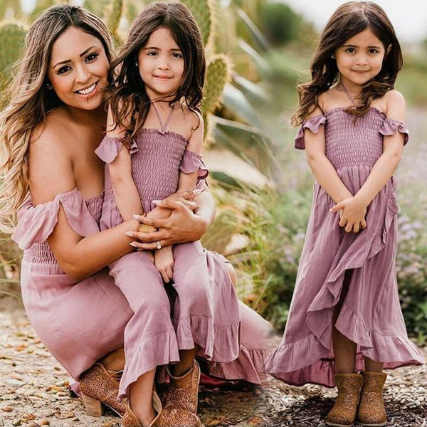 Mommy and me summer hot sale dress