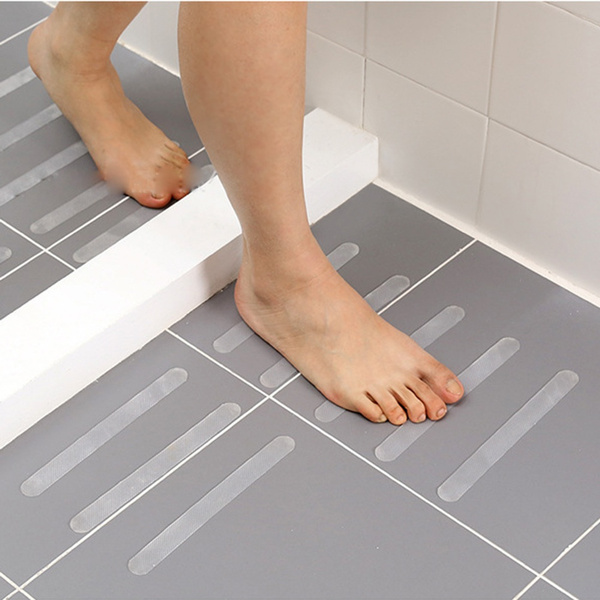 Non-Slip Anti Skid Bath Tub Treads Bathroom Mat Shower Room Floor Grip 18pcs 