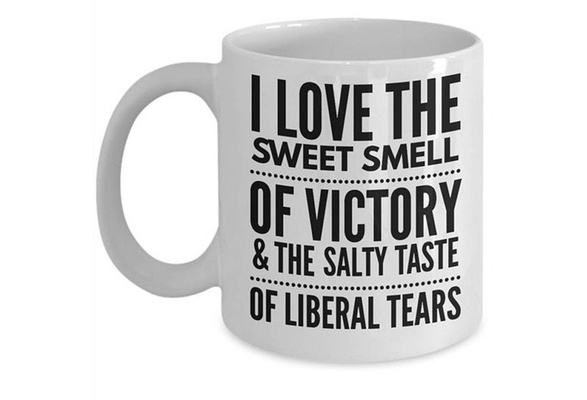 Liberal Snowflake Tears Coffee Mug Funny White Coffee Mug 11Oz Gift For Family
