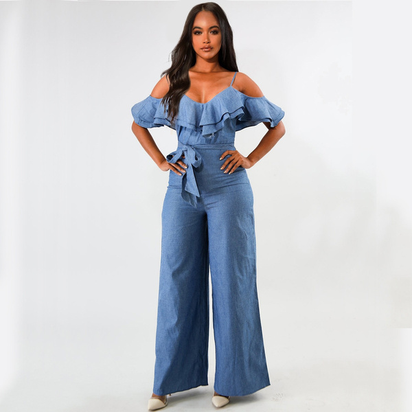 Long store trouser jumpsuits