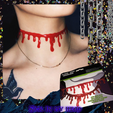 Jewelry, bleeding, Halloween, Horror