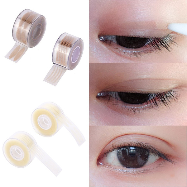 300 Pairs Waterproof Adhesive Invisible Double Eyelid Patch Eye Wide ...