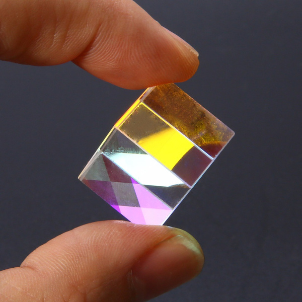 optical glass defective x-cube prism cross dichroic rgb splitter for tea ZJP CBL 