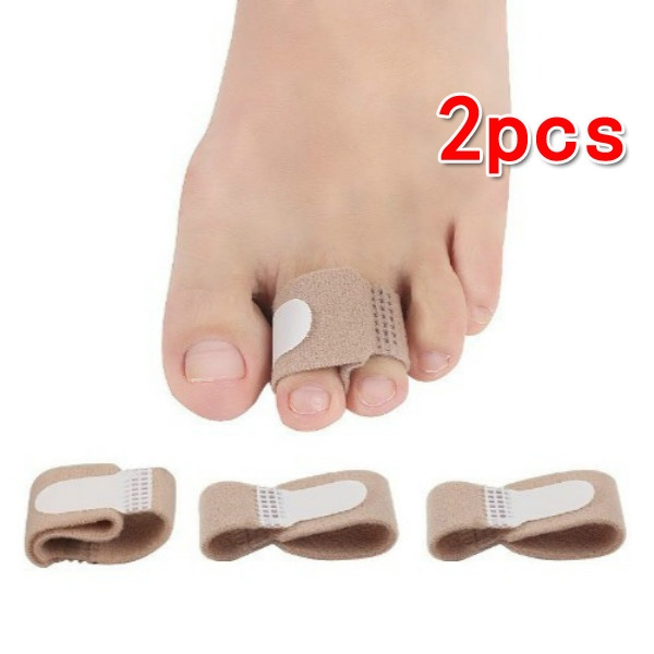 2 Pcs Wear the toe stretcher on the outturn of the toe Wish