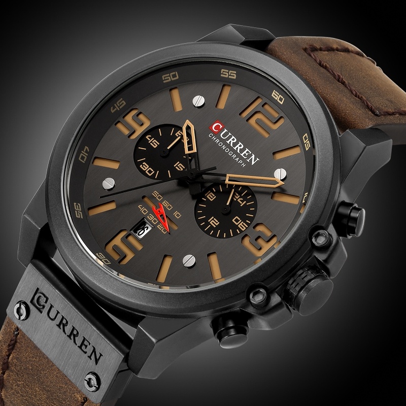curren chronograph watch