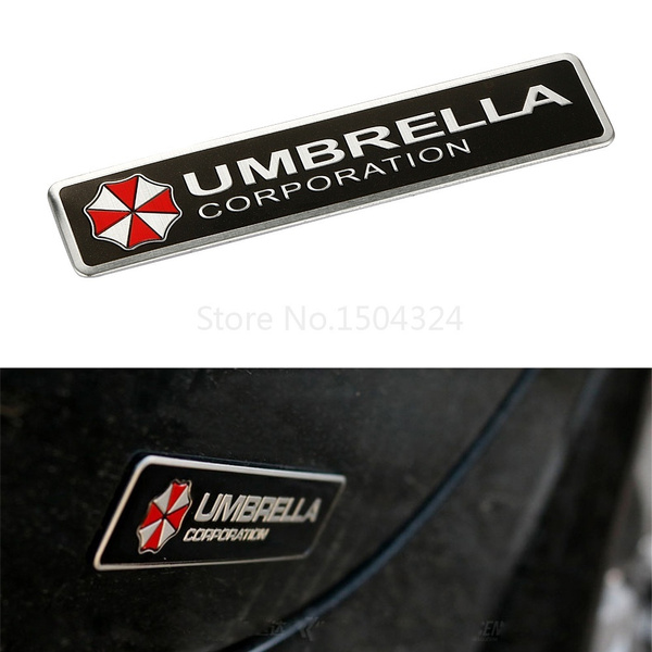 Umbrella Corporation 3D Sticker Resident Evil Emblem 3D Decal Car