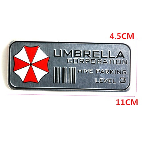 Large Umbrella Corporation Logo Resident Evil Vinyl Decal Sticker