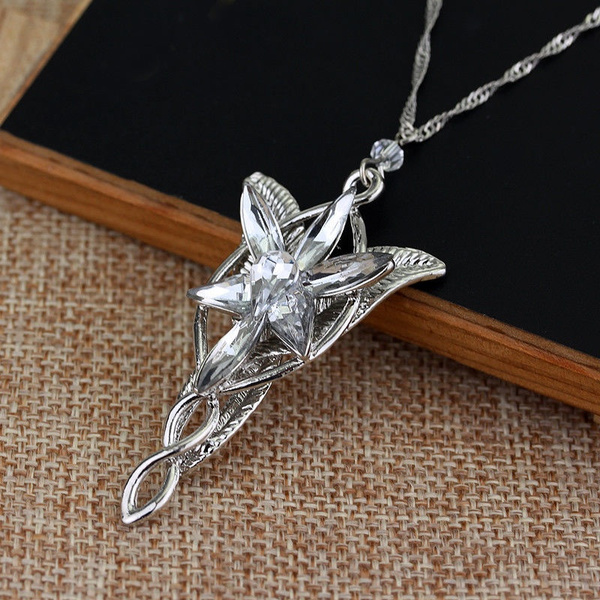 Arwen evenstar necklace hot sale sterling silver