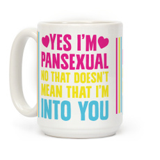 Coffee, pansexualprideflag, Ceramic, Mug
