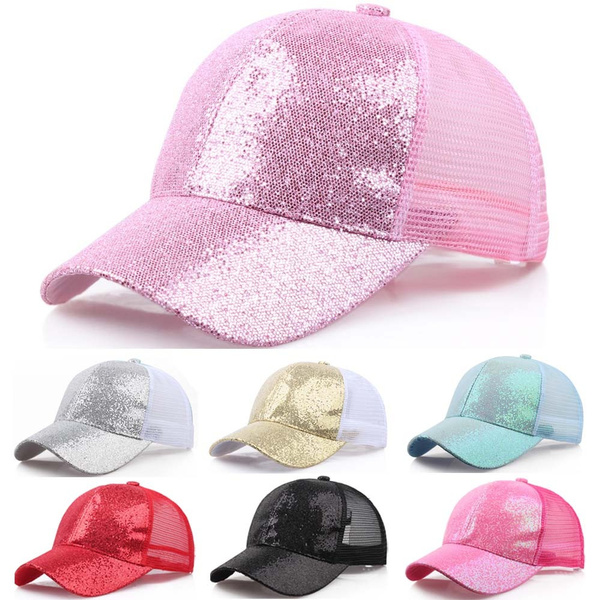 Unisex Men Women Ponytail Baseball Cap 