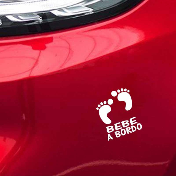 Bebe A Bordo Car Sticker Spanish Baby On Board Decal Car Vinyl Sticker Wish