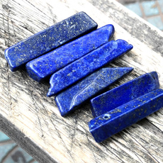 Lapis, crystal pendant, Minerals, dark blue