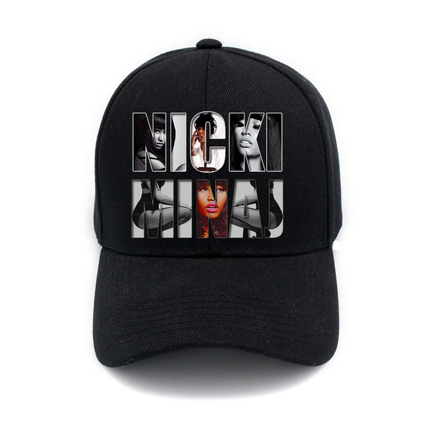 Nicki Minaj Art Caps Hip Hop Casual Cap Fashion Adjustable Mens Fitted