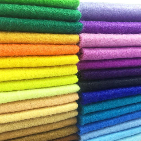 handmadefabric, feltfabricsheet, Craft, polyesterfeltfabricpack