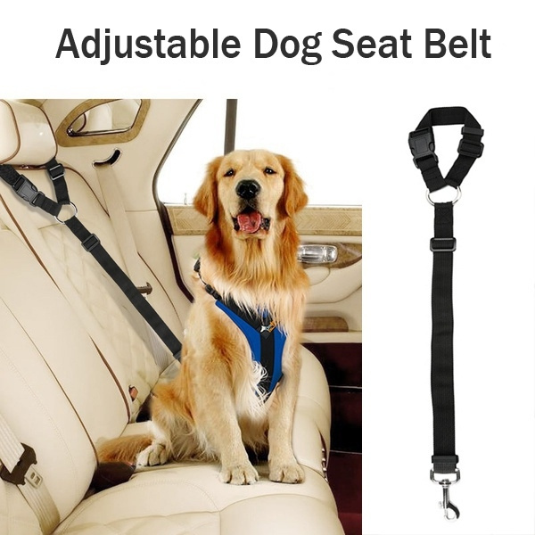 adjustable dog seat belt