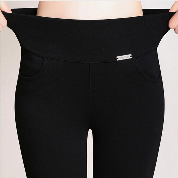 ladies stretch work pants