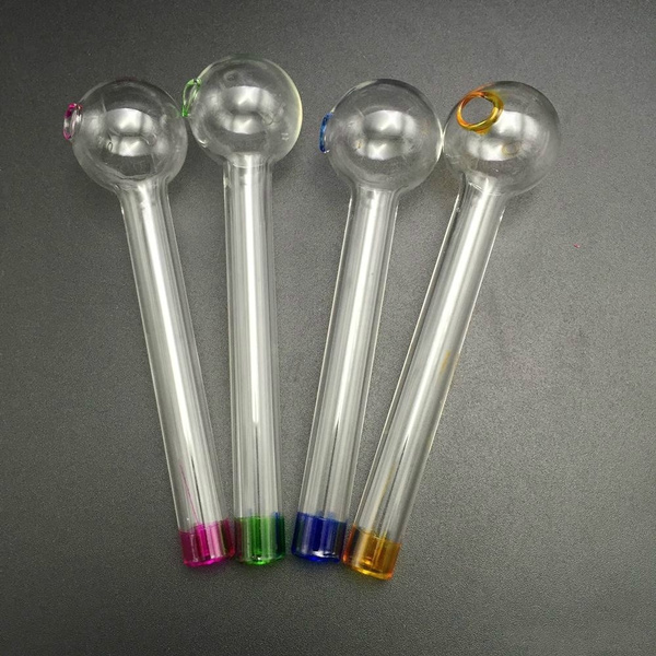 Glass Oil Burner Pipes Mini Glass Tube for Smoking Thick Glass Pipe Clear  Joint Oil Burner Bubbler Glass Oil Pipes Oil Rigs