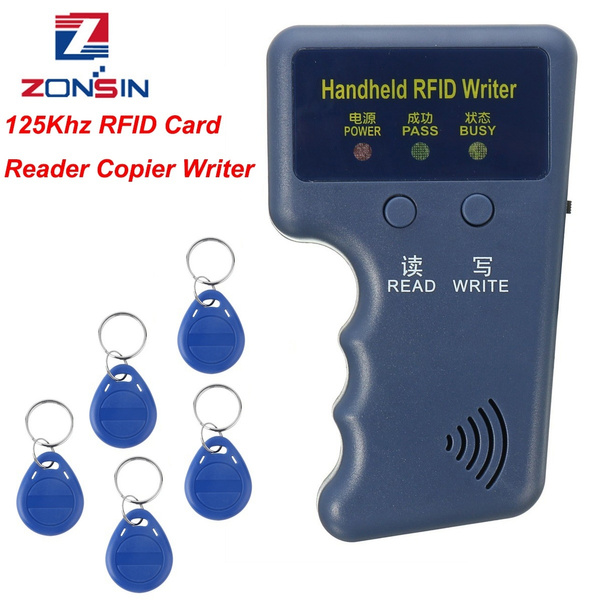 RFID de mano de tarjetas de identificación de la duplicadora programador Lector copiadora duplicadora de 