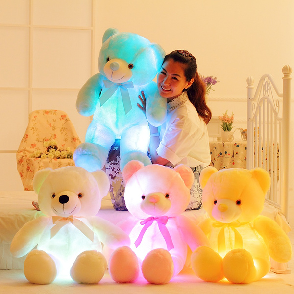 Light up 2024 plush animals