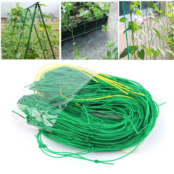 1.8*1.8m Trellis Netting Nylon Climbing Frame Gardening Net Plant Fence ...