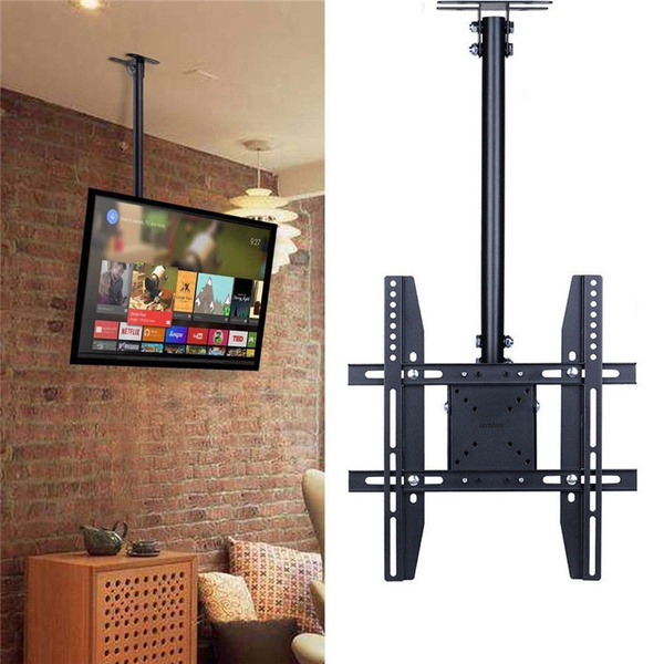 Adjustable Flip Down Pitched Roof Ceiling Tv Mount Up To 55 Lcd Led Plasma Vesa Wish Pitched Roof Ceiling Tv Mount, Flip Down Ceiling Tv Mount 55