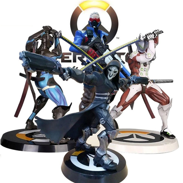 OW Overwatch Figure Hot Toys Hero Reaper Gabriel Reyes Tracer Genji Anime  Model Toys Room Ornaments 1/6 Scale Gifts - AliExpress