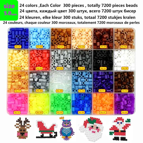 Perler Beads 5mm Hama Bead, Hama Beads Puzzle Toys