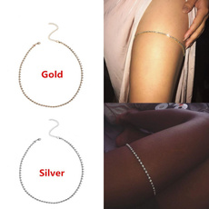 Charm Bracelet, Crystal Bracelet, Silver Jewelry, Fashion