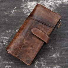 longclutchwithcoinpurse, Men, 2018newwallet, leather