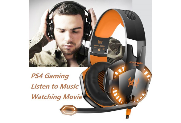 Ps4 Headset Wish Gaming Headset Stereo Gaming Headset For PS4, PC