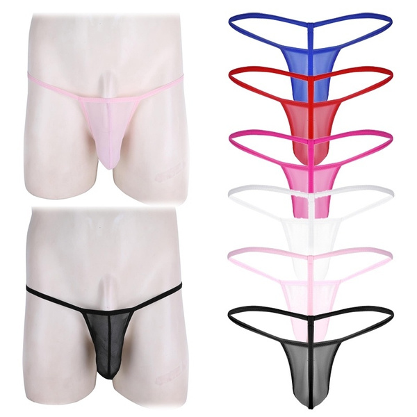 Underwear Women G String Thong for Women Low Rise Mesh Sheer Micro
