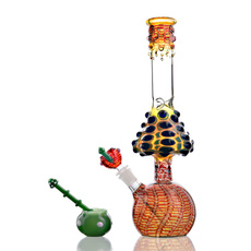 glasswaterpipe, Mushroom, marijuanabong, glassdabrig