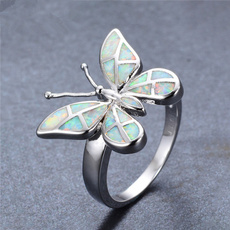 Sterling, butterfly, butterflyring, Fashion