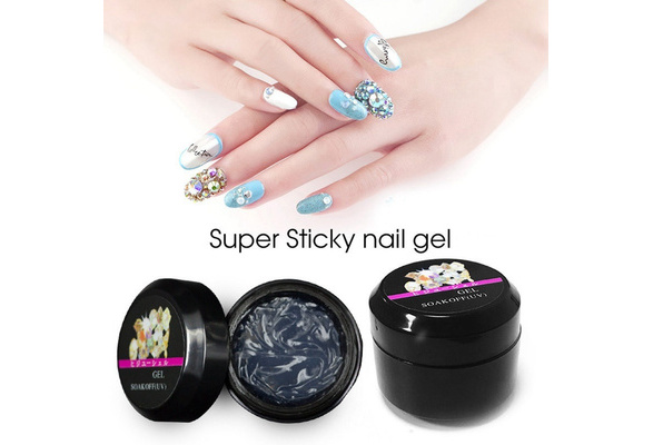 20ML Nail Art Sticky Diamond Glue Phototherapy Transparent Glue Metal  Rhinestone Willow Nail Diamond Jewelry Special Glue - AliExpress