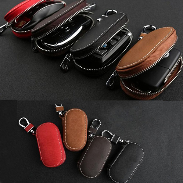 Unisex Useful Zipper Wallet Men Key Holder Pouch Purse Key