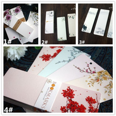 Flowers, gifttag, Chinese, Bookmarks