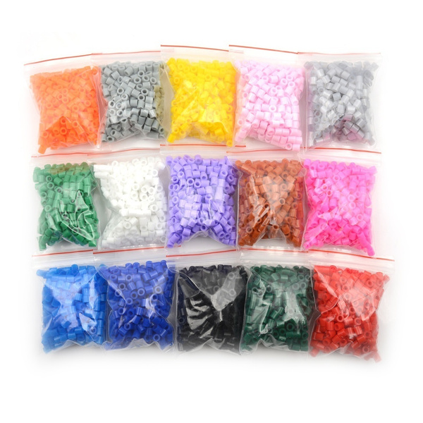 1000pcs/set 5mm Eva for Hama/perler Beads Toy Kids Craft Diy Handmaking ...