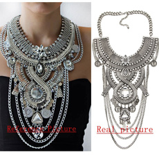 Jewelry, Chain, Crystal, exaggerated
