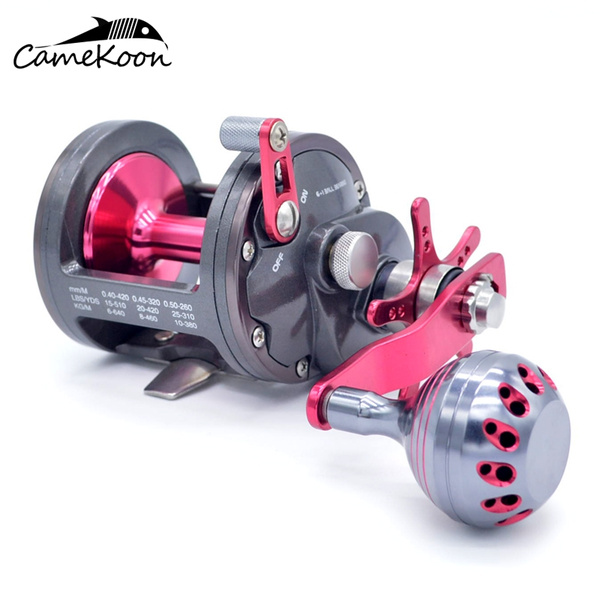 CAMEKOON Saltwater Fishing Reels Strong Casting Fishing Sea Boat
