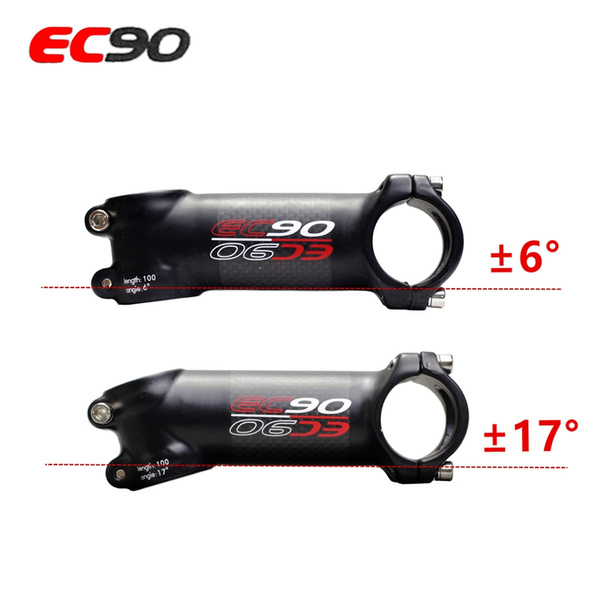 EC90  Stem carbon fiber Bicycle Stem carbon handle 28.6-31.8MM 6degree 17 degree