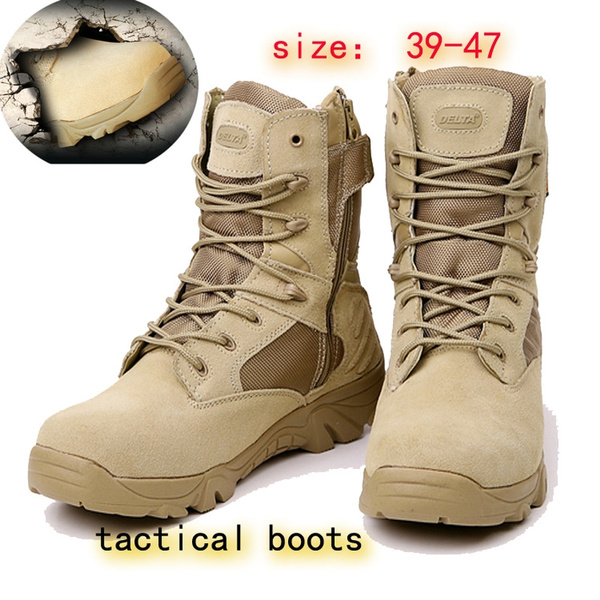 Delta Military Tactical Boots Desert Combat Outdoor Army Hiking Shoes  Travel Botas Leather Autumn Male Trekking Ankle Boots