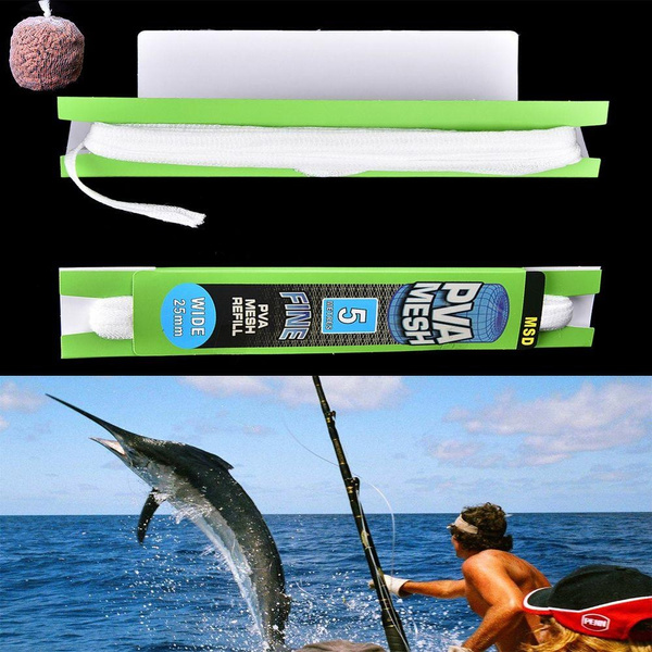 Accessories Bait Bag PVA Lure Mesh Carp Coarse Fishing Water Soluble Sack Accessories Bait Bag PVA Lure Mesh Carp Coarse Fishing Water Soluble Sack