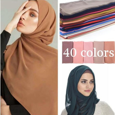 Fashion, chiffon scarf, chiffon, hijabwrap