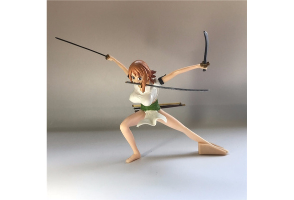 One Piece Three Sword Style Nami Figure Comes in Two Versions