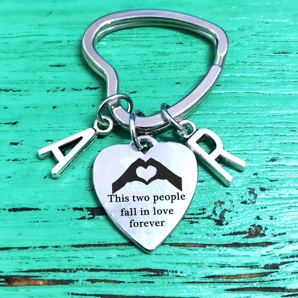 Keychain Accessories For Family To My Wonderful Opa I Love You This Much  Always Forever Romantic Valentine Day Gift Family Pendant Heart Key 